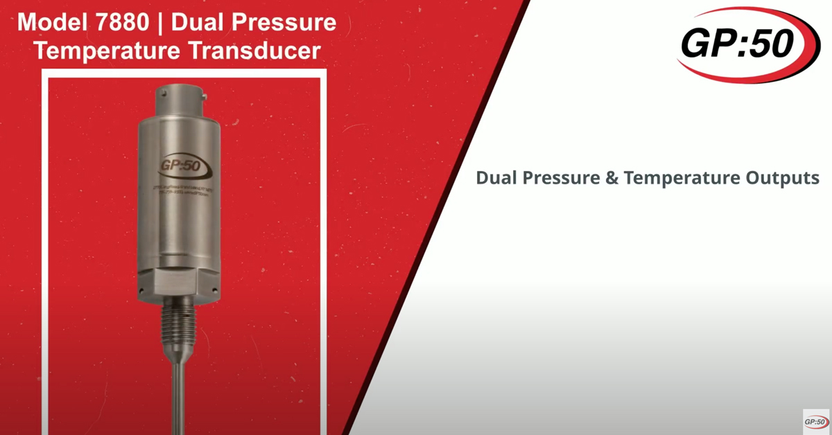 Product Spotlight: Model 7880 | Dual Pressure Temperature Transducer