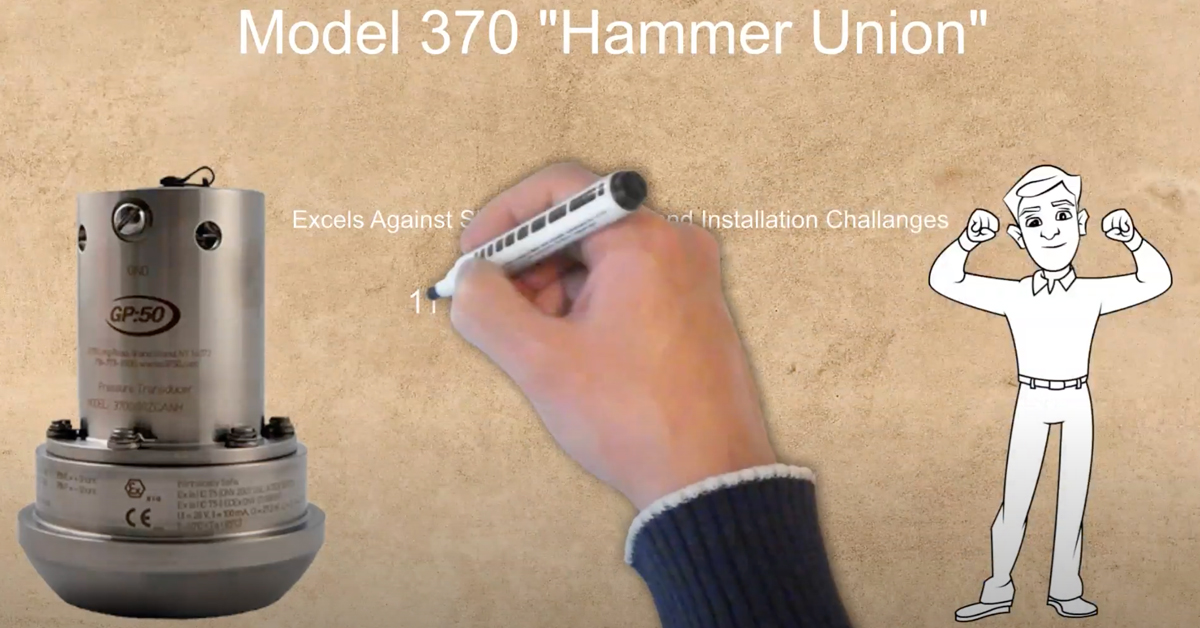 Product Spotlight: Model 370 | WECO® “Hammer” Union Pressure Transmitter