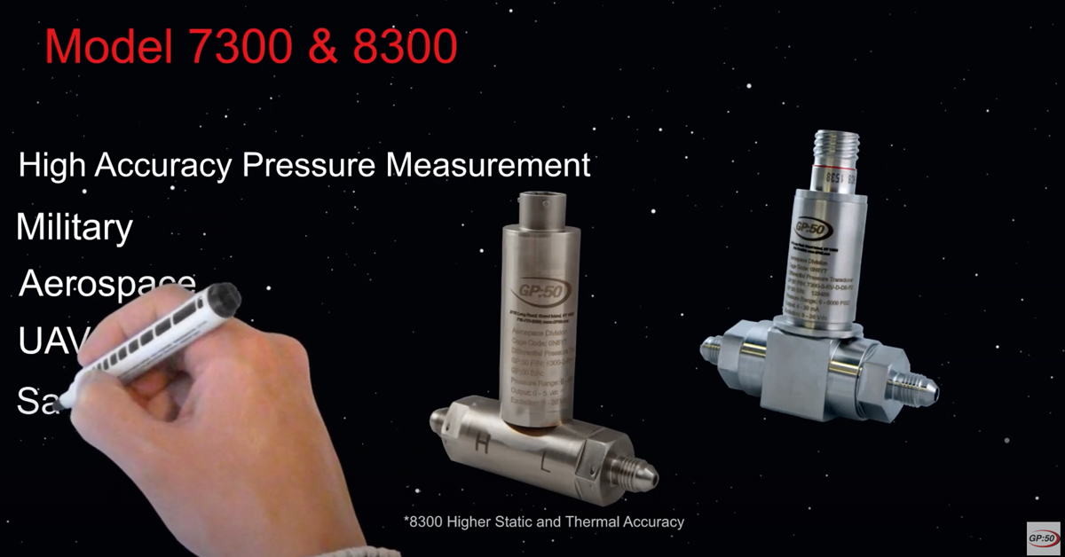 Product Spotlight: Models 7300 & 8300 Flight Heritage Differential Pressure Transducers