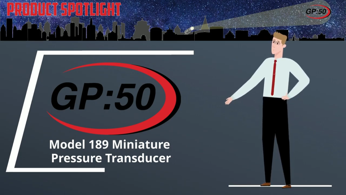 Miniature Pressure Transducer | Model 189 | Product Spotlight