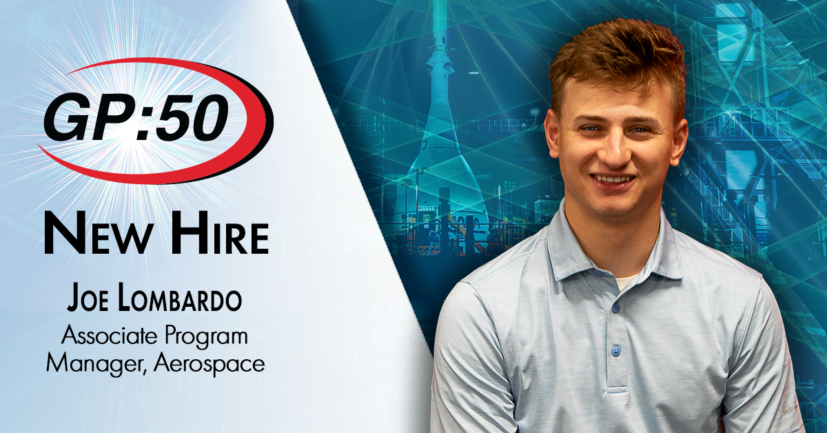 Joe Lombardo, Associate Program Manager, Aerospace