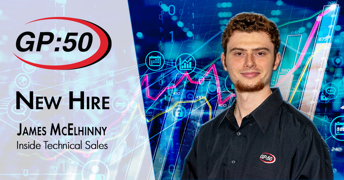 James McElhinny, New Hire - Inside Technical Sales Rep