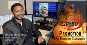 Jeremiah Woods, Project Engineer Mechanical Photo